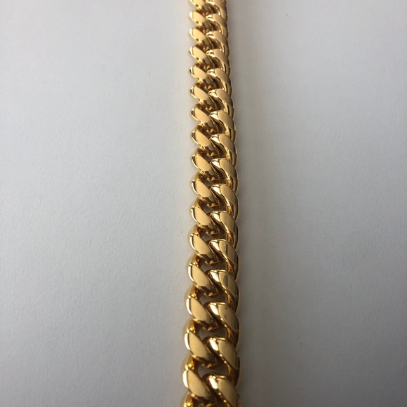 Zales 18k Gold Bracelet with Zirconia Diamonds - Picture 4 of 6